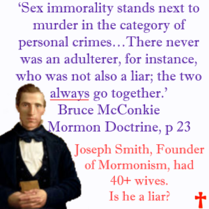 Mormon Doctrine Defines Joe Smith as a Liar